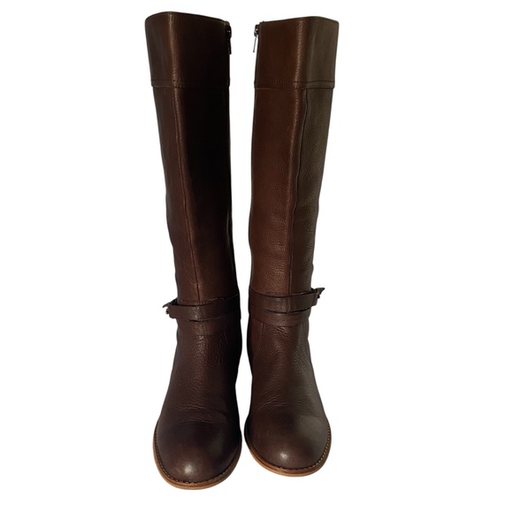 Lands’ End Brown Leather Women’s Riding Boots - Like New - Size 8 - Picture 2 of 9